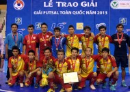Kết thúc giải Futsal toàn quốc 2013: Thái Sơn Nam bảo vệ thành công ngôi vô địch Kết thúc giải Futsal toàn quốc 2013: Thái Sơn Nam bảo vệ thành công ngôi vô địch